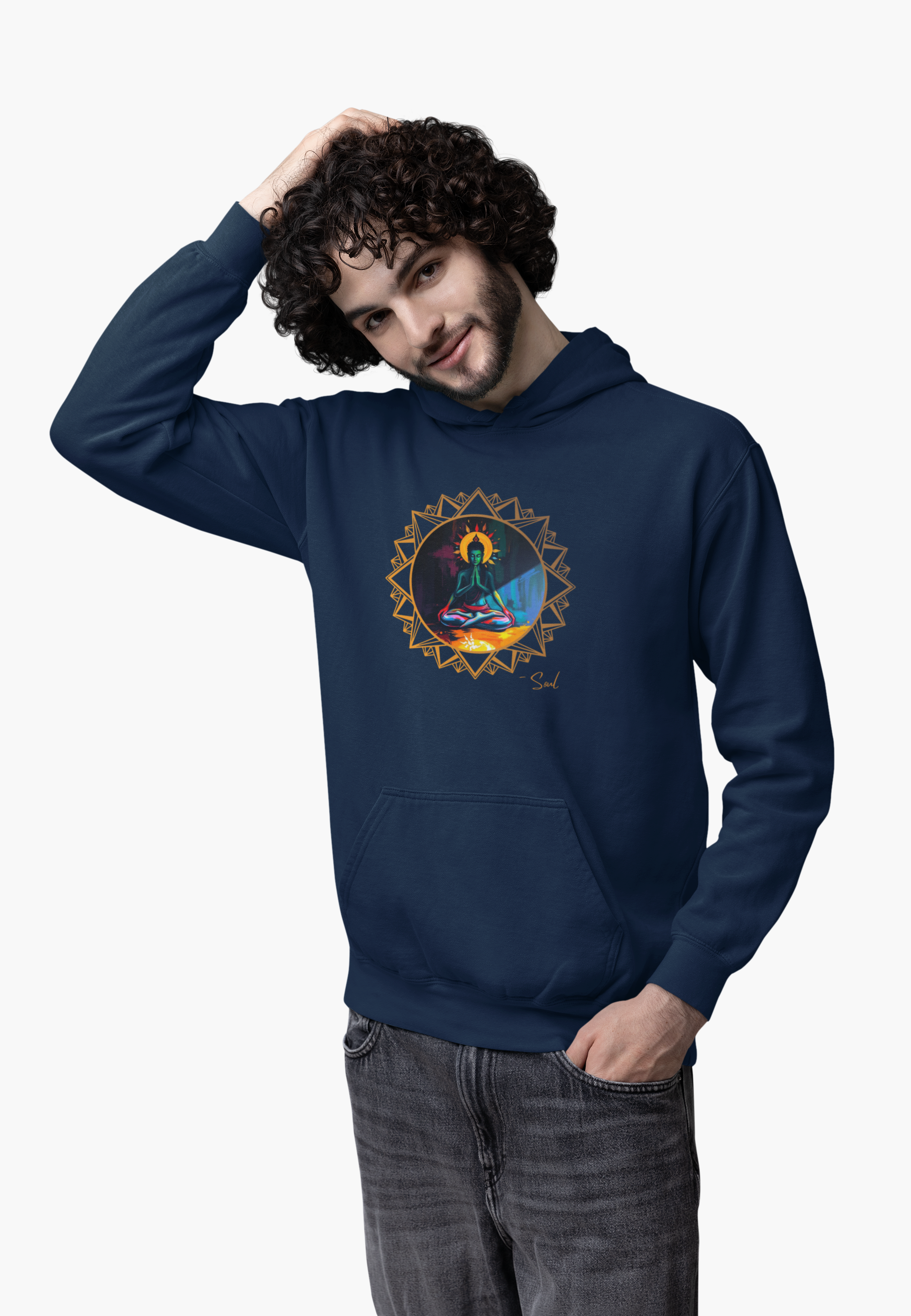 Men's Lord Krishna Hoodie v.1