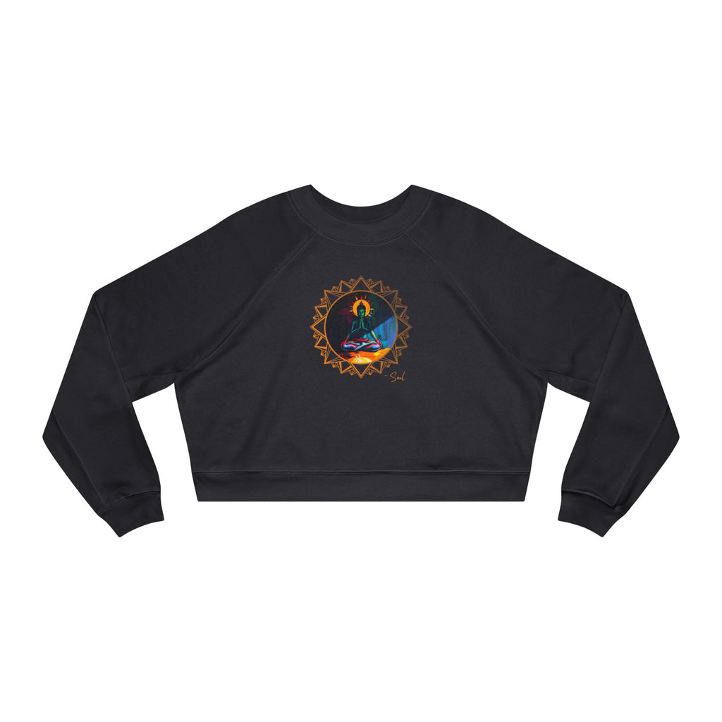 Lord Krishna Cropped Sweater