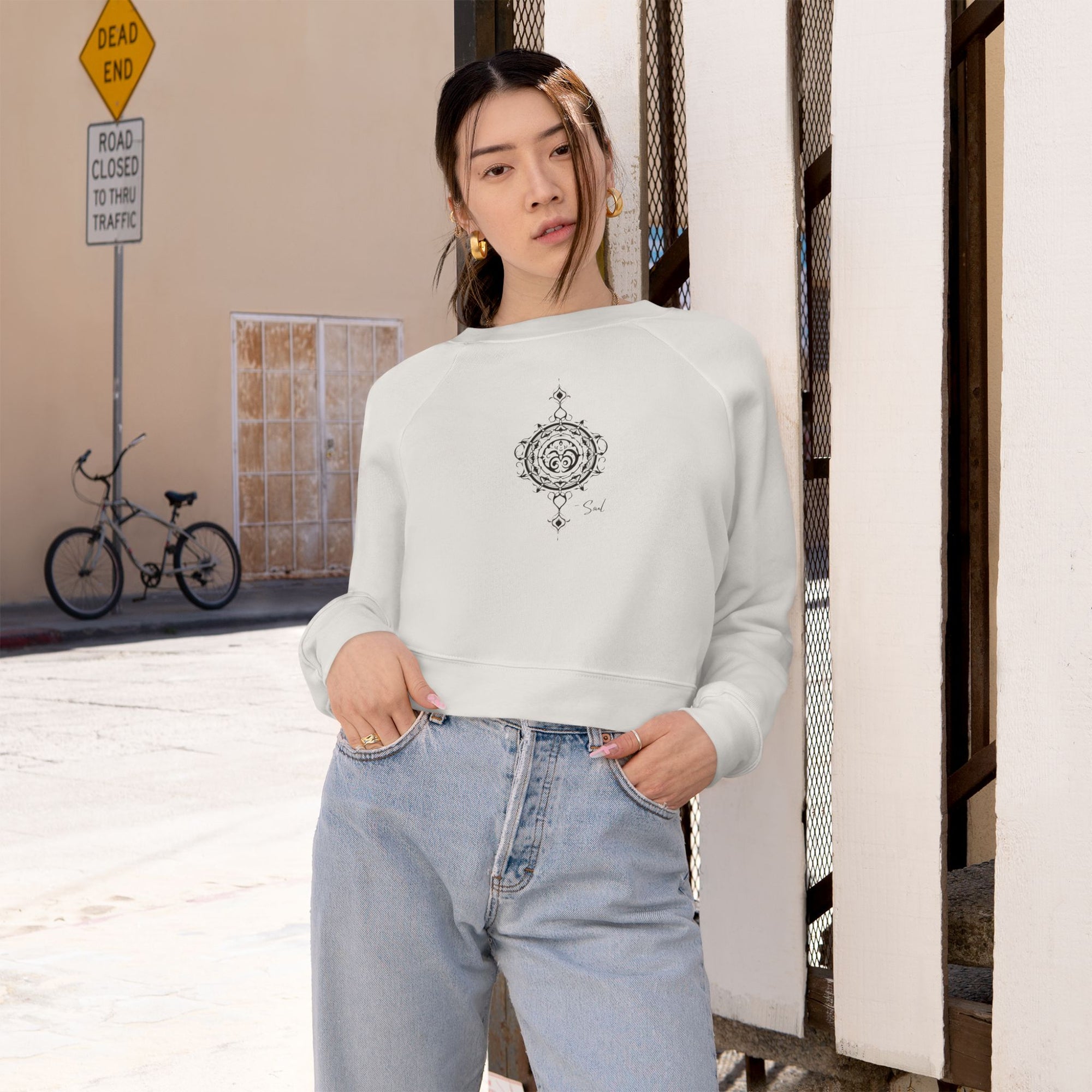 Nomadic Spirit Cropped Sweater