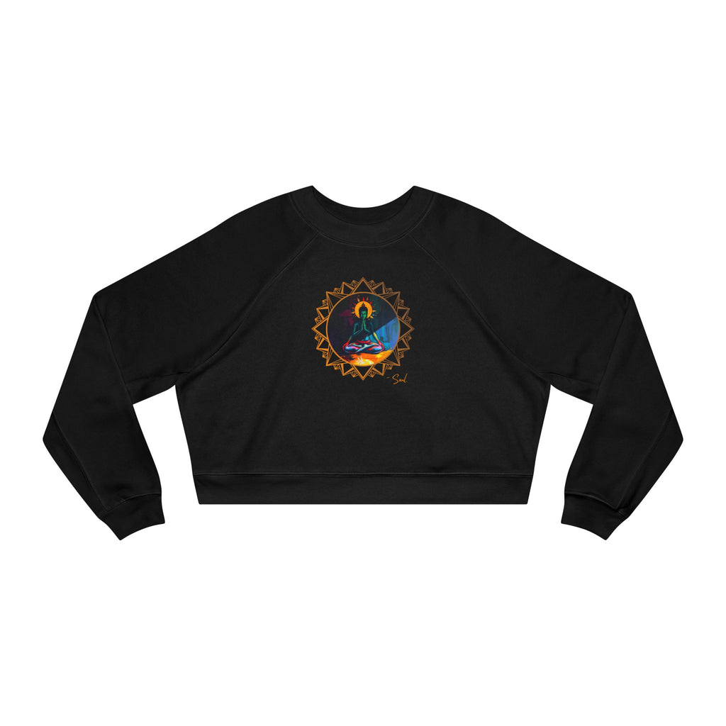 Lord Krishna Cropped Sweater