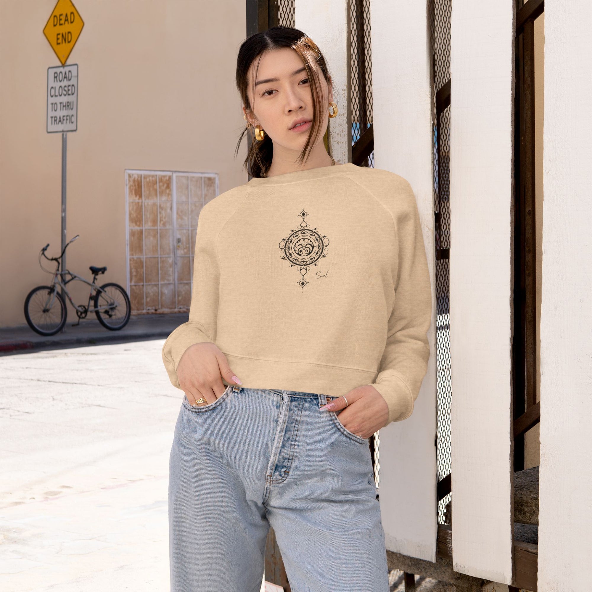 Nomadic Spirit Cropped Sweater