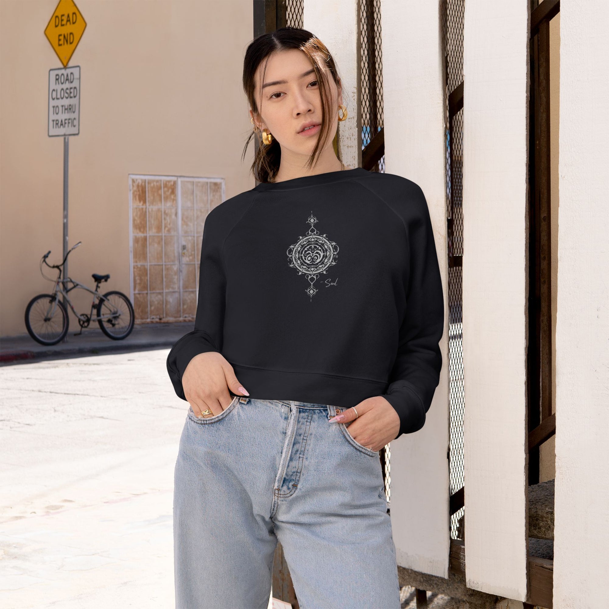 Nomadic Spirit Cropped Sweater