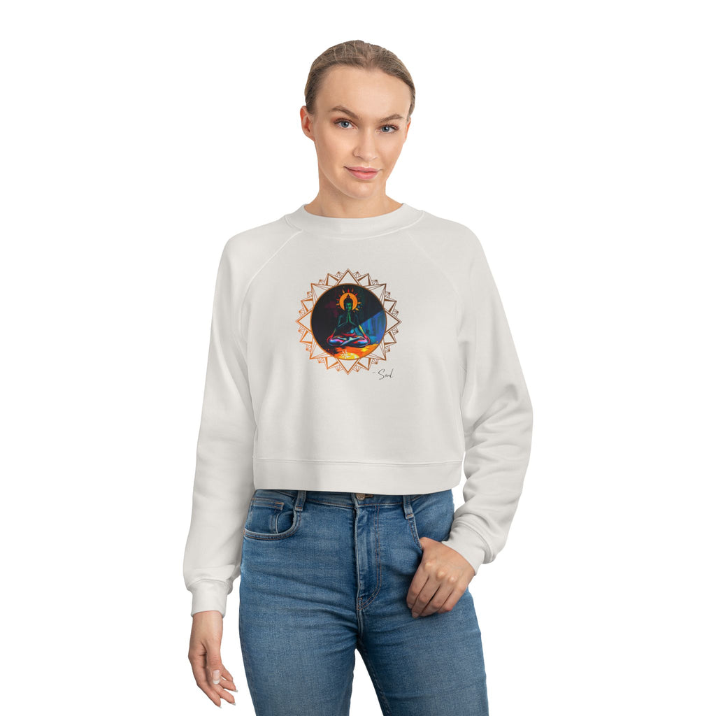 Lord Krishna Cropped Sweater